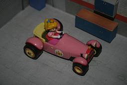 Slotcars66 Mario Kart DS 1/43rd scale Carrera Go!!! slot car Peach Royale 
